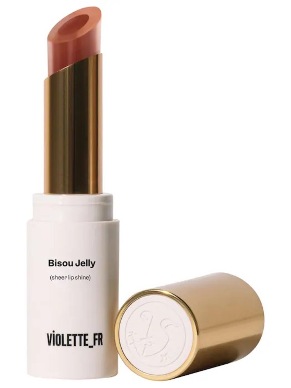 VIOLETTE_FR BISOU JELLY Sheer Shine Hydrating Lipstick Bonbon Caramel